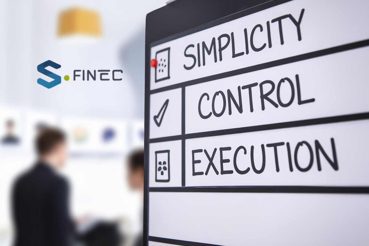 Ce que les PME attendent d'une plateforme financière: simplicité, contrôle, exécution